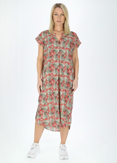Seaside Sankt Claud Tunic Dress W Paisley Raspberry 34 Bestselger