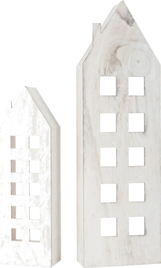 Small Foot 10984 Lysende hus med LED-lys - 2 pk