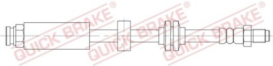 Bremseslange QUICK BRAKE 32.823