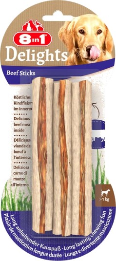 8In1 Delights Storfe Tyggepinner 6 X 75 G 18 Stk 8In1 Delights Storfe Tyggepinner 6 X 75 G 18 Stk