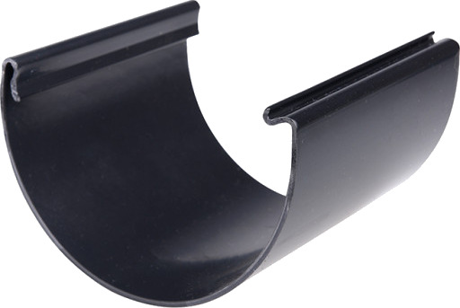 Plastmo koblingsstykke 12" svart black