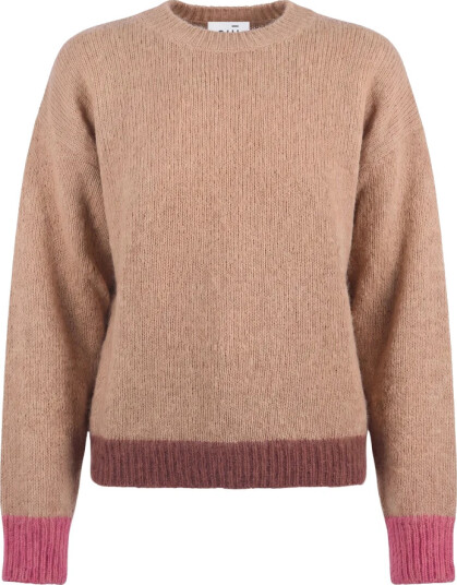 NIU Dame Strikkevarer Beige S, NIU Dame Strikkevarer Beige S,