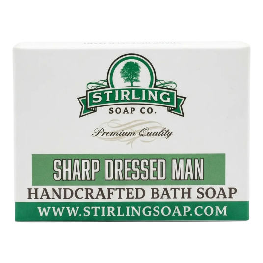 Stirling Soap Co. kroppssåpe Sharp Dressed Man 107g