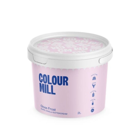 Colour Mill Hvit Buttercream Gloss Frosting  2l 