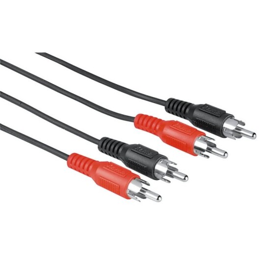 Hama Kabel 2xRCA 2xRCA 25 pack Bulk 1.2m