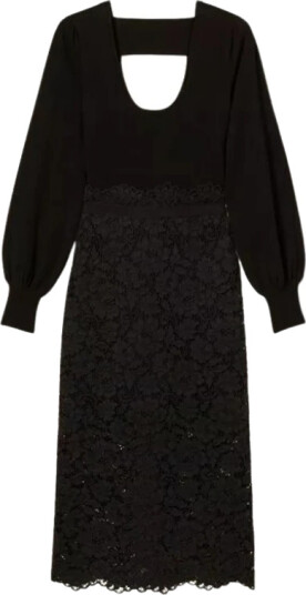 Twinset Dame Kjoler Svart L,