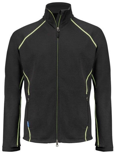 ProJob 3317 Microfleecejakke Black/Yellow XS