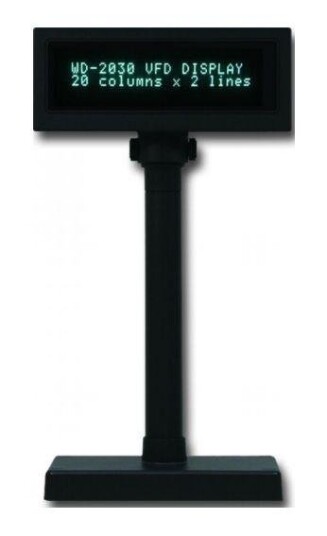 DIGIPOS WD-2030 RS232 Black DIGIPOS WD-2030 RS232 Black