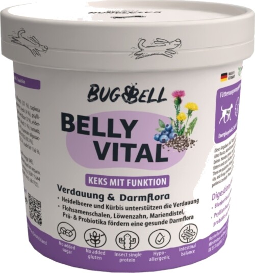 Bugbell Bugkeks Belly Vital Fordøyelse Og Tarmflora Sparepakke 16 X 150 G Bugbell Bugkeks Belly Vital Fordøyelse Og Tarmflora Sparepakke 16 X 150 G