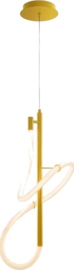 Hengelampe Domoletti Pendant Led Light Tigris Bar 4000K Gold