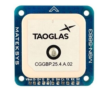Mateksys GNSS & Compass M9N-5883 Mateksys GNSS & Compass M9N-5883