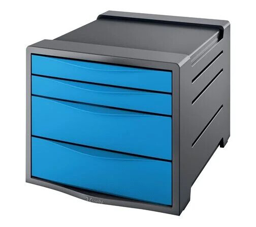 Esselte Skuffkabinett Vivida 4 skuffer VIVIDA bl Esselte Skuffkabinett Vivida 4 skuffer VIVIDA bl