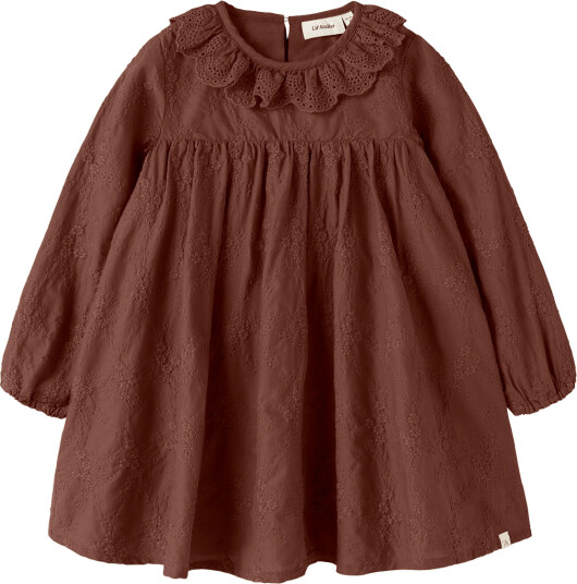 Lil"Atelier Nmfnopa Ls Loose Dress Lil Brown 98 Lil"Atelier Nmfnopa Ls Loose Dress Lil Brown 98