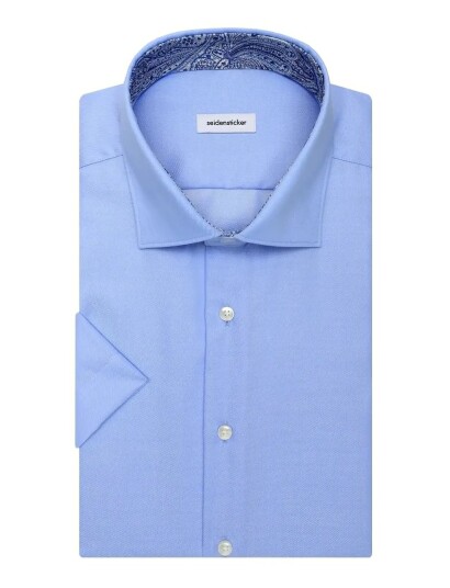 Seidensticker New Kent 102 Patch 12 1/2 Blue 46