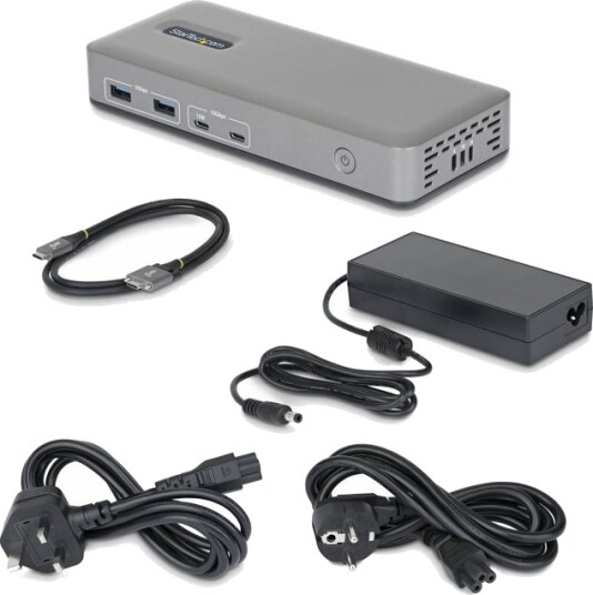Startech Dokkingstasjon For Bærbar Usb-C 3.2 Gen 2 2 X Hdmi 1Gbe Storbritannia Europa