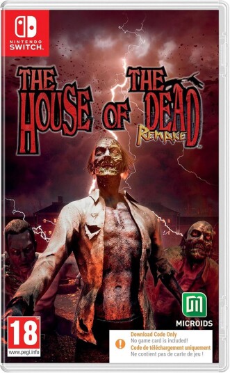 The House of the Dead Remake Code in Box Switch