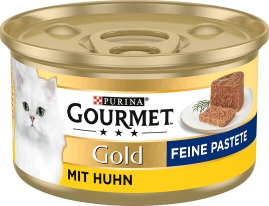 Gourmet Våtfôr Gold Fine Patè Kylling 48 X 85 G