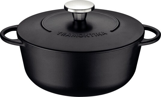 Tramontina Støpejernsgryte 4 liter, svart