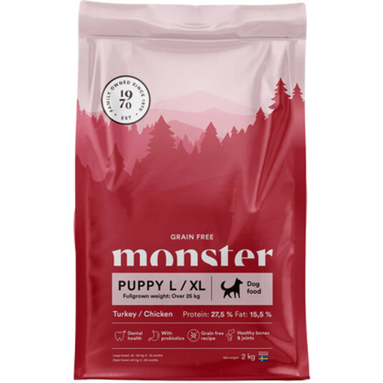 Dog Original Grain Free Puppy L/Xl Kalkun Og Kylling 2 kg Dog Original Grain Free Puppy L/Xl Kalkun Og Kylling 2 kg