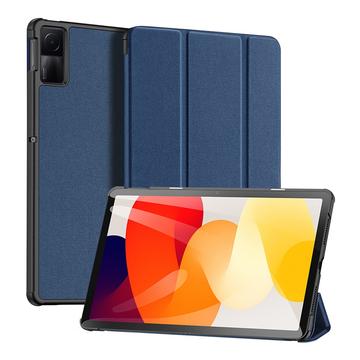 Xiaomi Redmi Pad SE Dux Ducis Domo Tri-Fold Smart Folio-etui Blå Xiaomi Redmi Pad SE Dux Ducis Domo Tri-Fold Smart Folio-etui Blå
