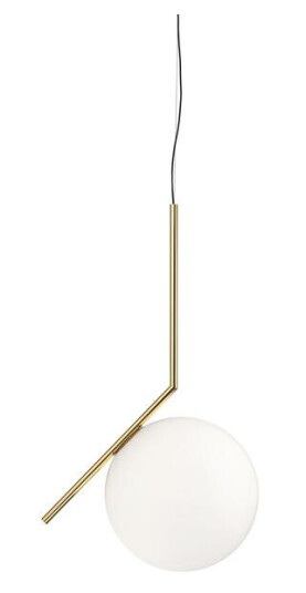Flos IC S3 Taklampe Gull Flos IC S3 Taklampe Gull
