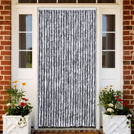 Insektgardin 100x220 cm sølv