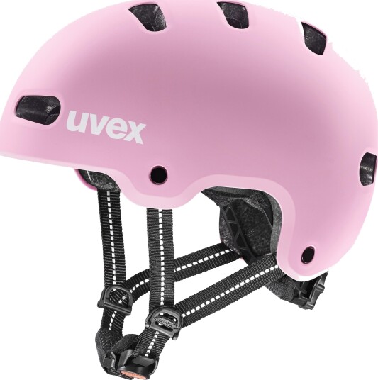 Uvex Kid 4 Sykkelhjelm Barn 55-58cm - Strawberry Matt Uvex Kid 4 Sykkelhjelm Barn 55-58cm - Strawberry Matt