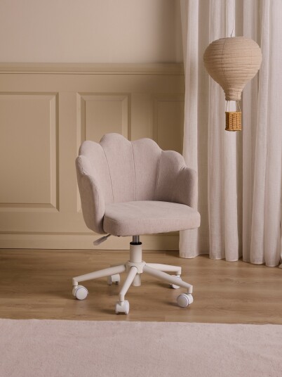 Alice & Fox SHELLY Skrivebordsstol, Cream