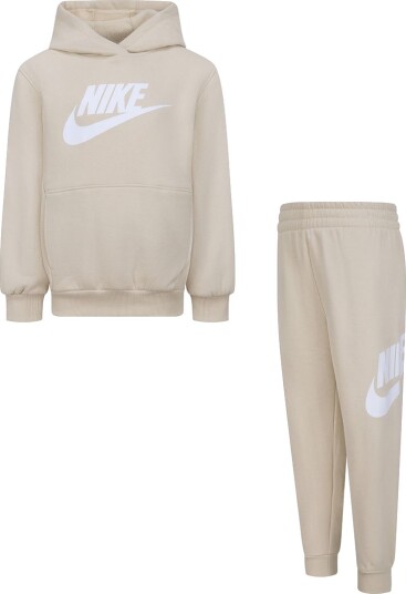 Nike Joggedress Sanddrift m. Hvit Nike 6 år (116) Joggedress Beige