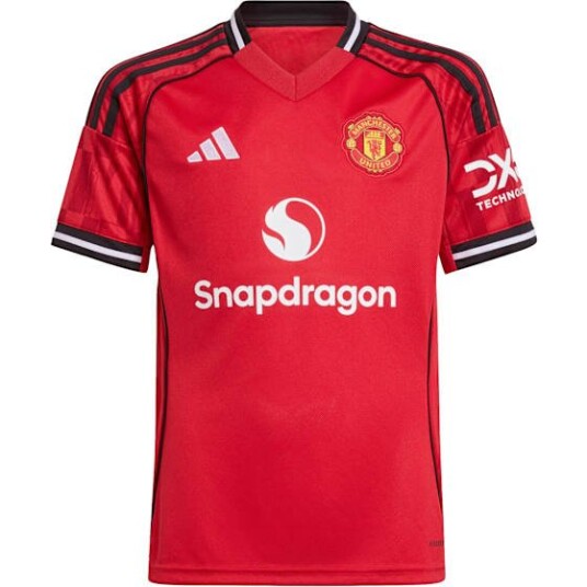 Adidas Manchester United 25/26 Hjemmedrakt Junior Mufc Red 176 Adidas Manchester United 25/26 Hjemmedrakt Junior Mufc Red 176