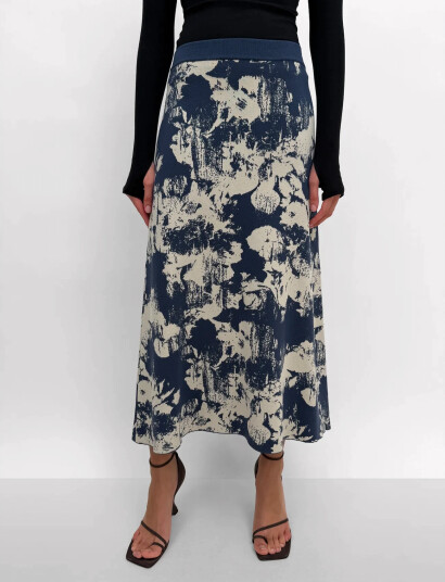 RODEBJER Rodebjer Flora Denim Flower Navy S