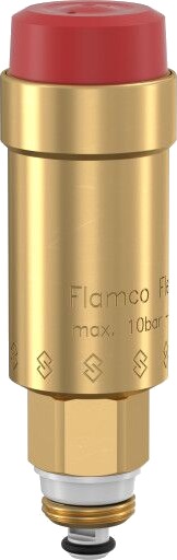Flamco Flexvent 3/8 Automatisk Luftudlader i Stål for Hydraulikk