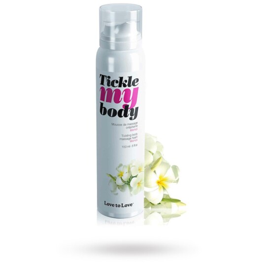 Tickle My Body Massasjeskum Monoi 150 ml Tickle My Body Massasjeskum Monoi 150 ml