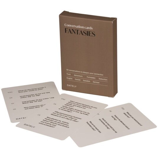 Dately Samtalekort Fantasies - Hvit Dately Samtalekort Fantasies - Hvit
