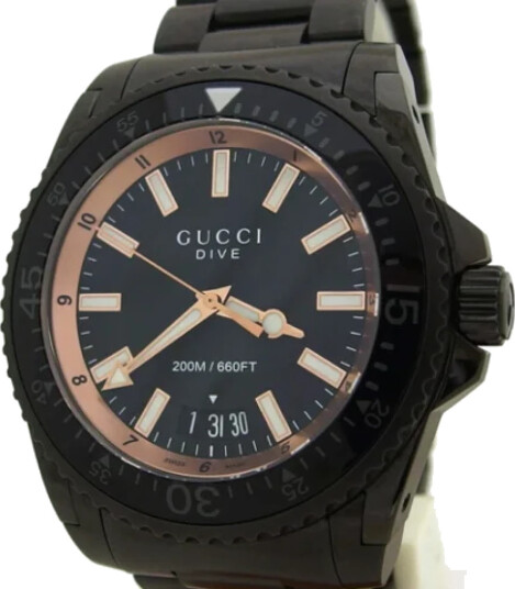 Gucci Vintage Herre Svart Gucci Vintage Herre Svart