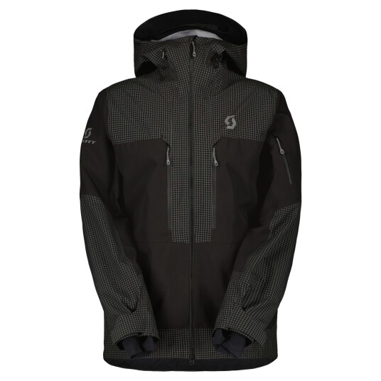 Scott Vertic Ripstop 3L Skalljakke Herre Black M50