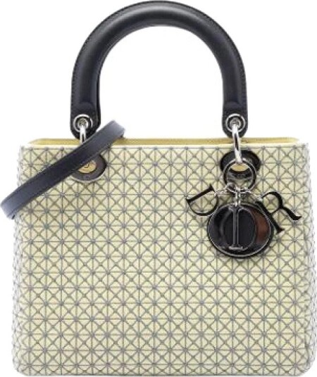 Dior Vintage Dame Pre owned Gul ONE SIZE,