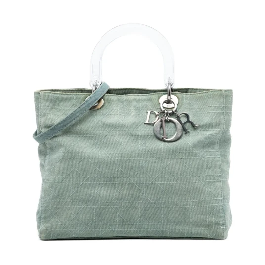 Dior Vintage Dame Pre-owned Blå Dior Vintage Dame Pre-owned Blå