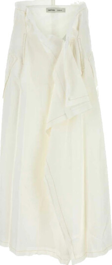 Carven Dame Skjørt Hvit S, Carven Dame Skjørt Hvit S,