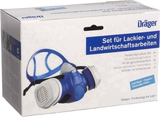 Dräger Åndedrettsvern Halvmaske Malingssett X Plore3300+2X Filtera2p3rd R57793
