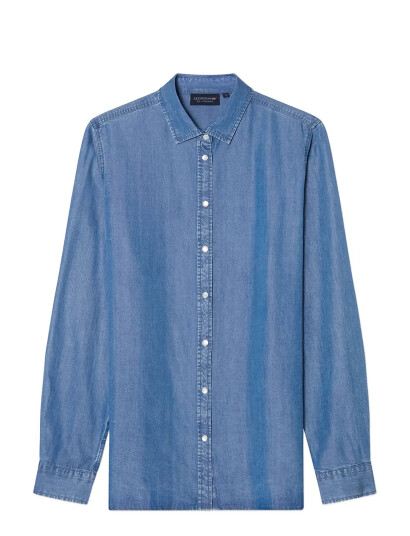 Lexington Clothing Classic Fit Lyocell Denim Shirt Blue L Lexington Clothing Classic Fit Lyocell Denim Shirt Blue L