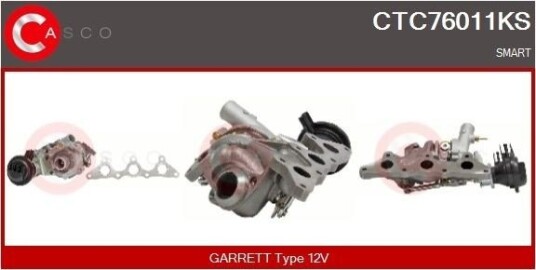 Turbolader CASCO CTC76011KS