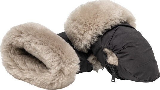 Tinkafu   Vognvott Zipper Merinoull Taupe