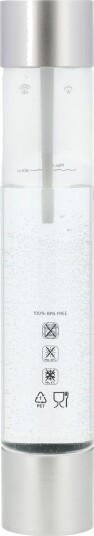 Nordic Sense flaske til kullsyremaskin 800ml (sølv) Nordic Sense flaske til kullsyremaskin 800ml (sølv)