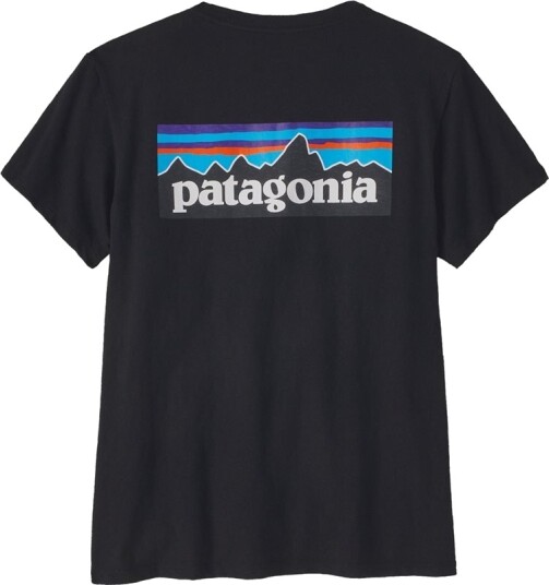 Patagonia W"s P 6 Logo Responsibili Tee Black