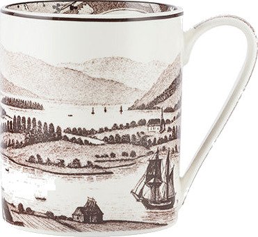 Porsgrunds Porselænsfabrik Vintage Krus 36cl Brun