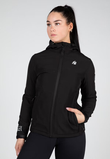 Mina Softshell Jacket, Black Svart X-large Mina Softshell Jacket, Black Svart X-large