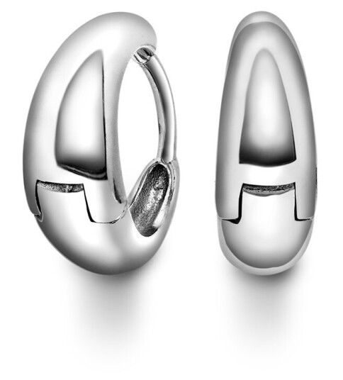 Pan Jewelry, Øreringer i 925 rhodinert sølv