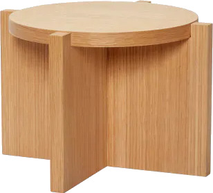 Hübsch Nomad Pidestall Ø30 Krukker Eik Natural 881320 Hübsch Nomad Pidestall Ø30 Krukker Eik Natural 881320