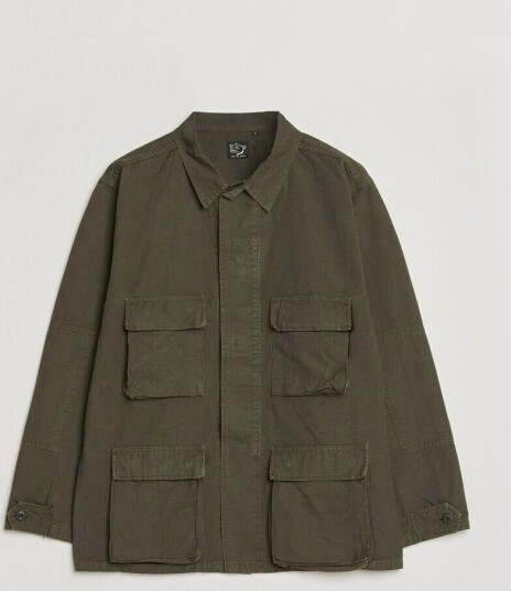 orSlow B.D.U. Stone Washed Jacket Coffee Brown